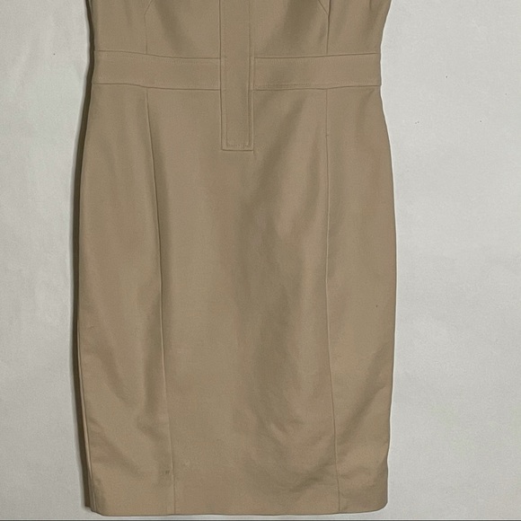 Anne Klein aline tank career dress tan size 8 - Picture 3 of 13